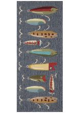 Trans Ocean Frontporch 2420 Grey Area Rug